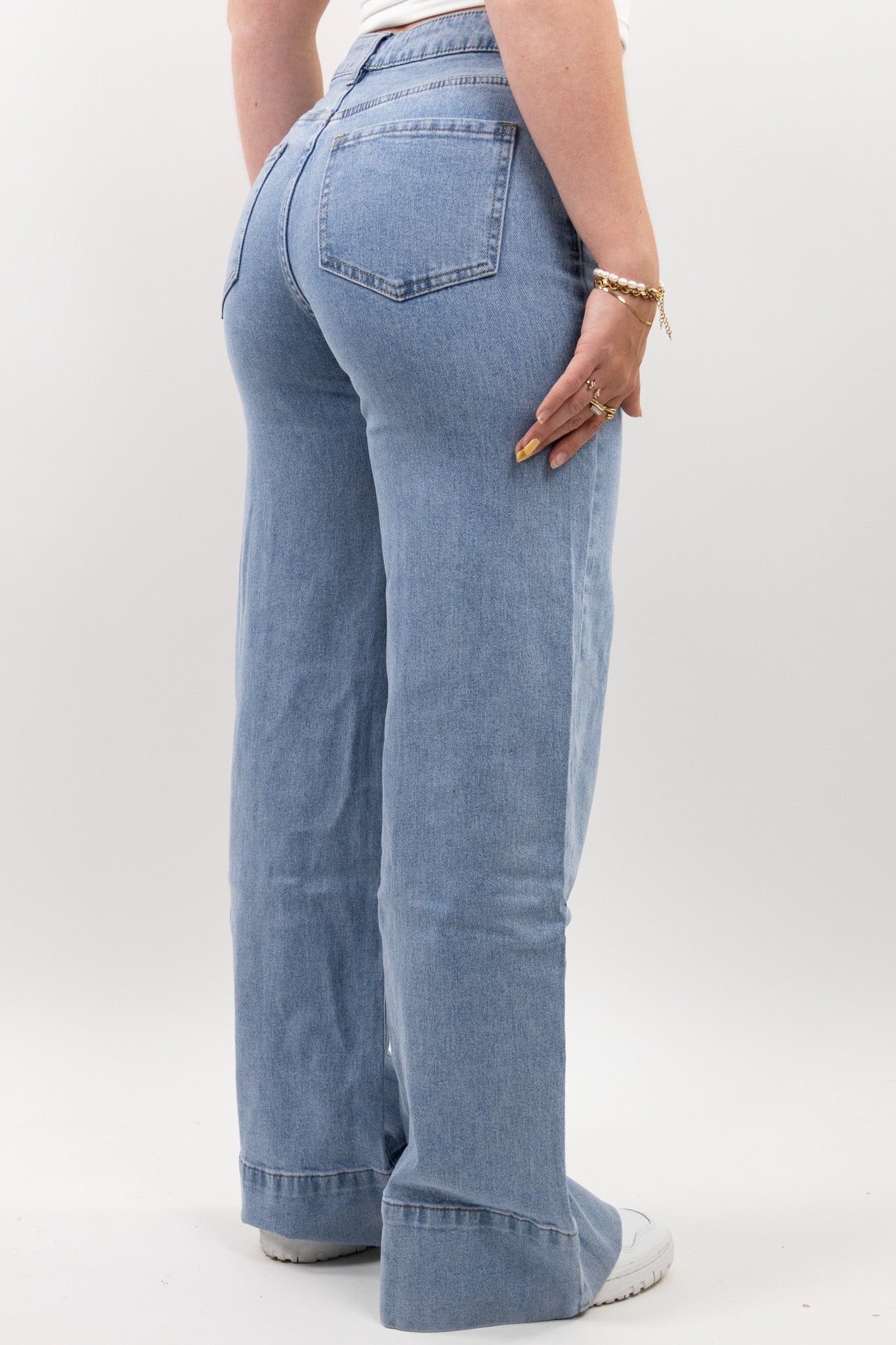 Nahla wide leg jeans - stretch