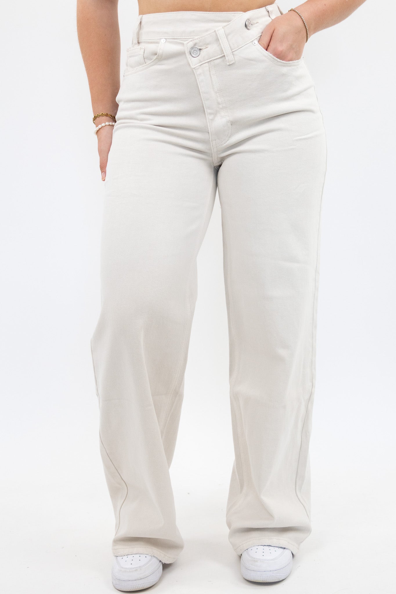 Seren wide leg jeans - stretch
