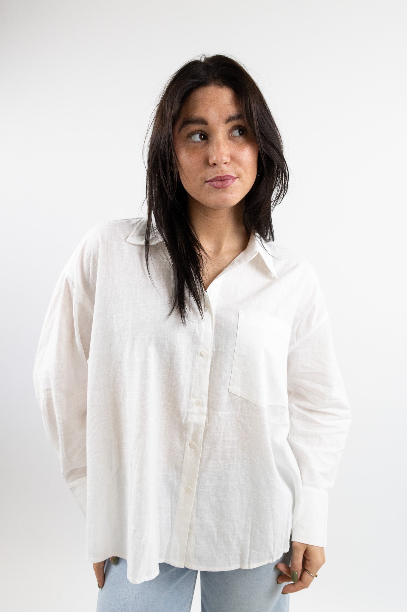 Indigo blouse