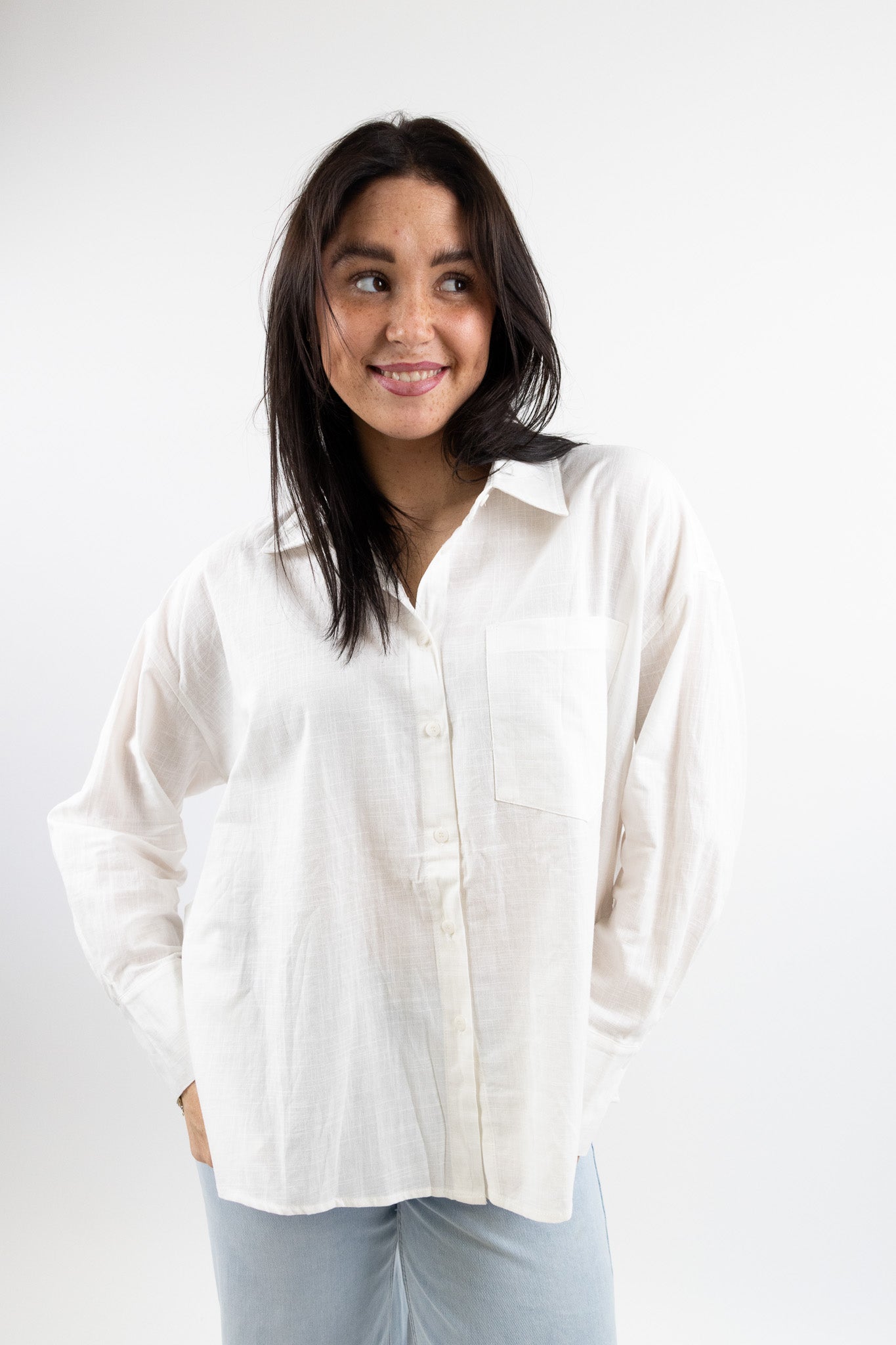 Indigo blouse