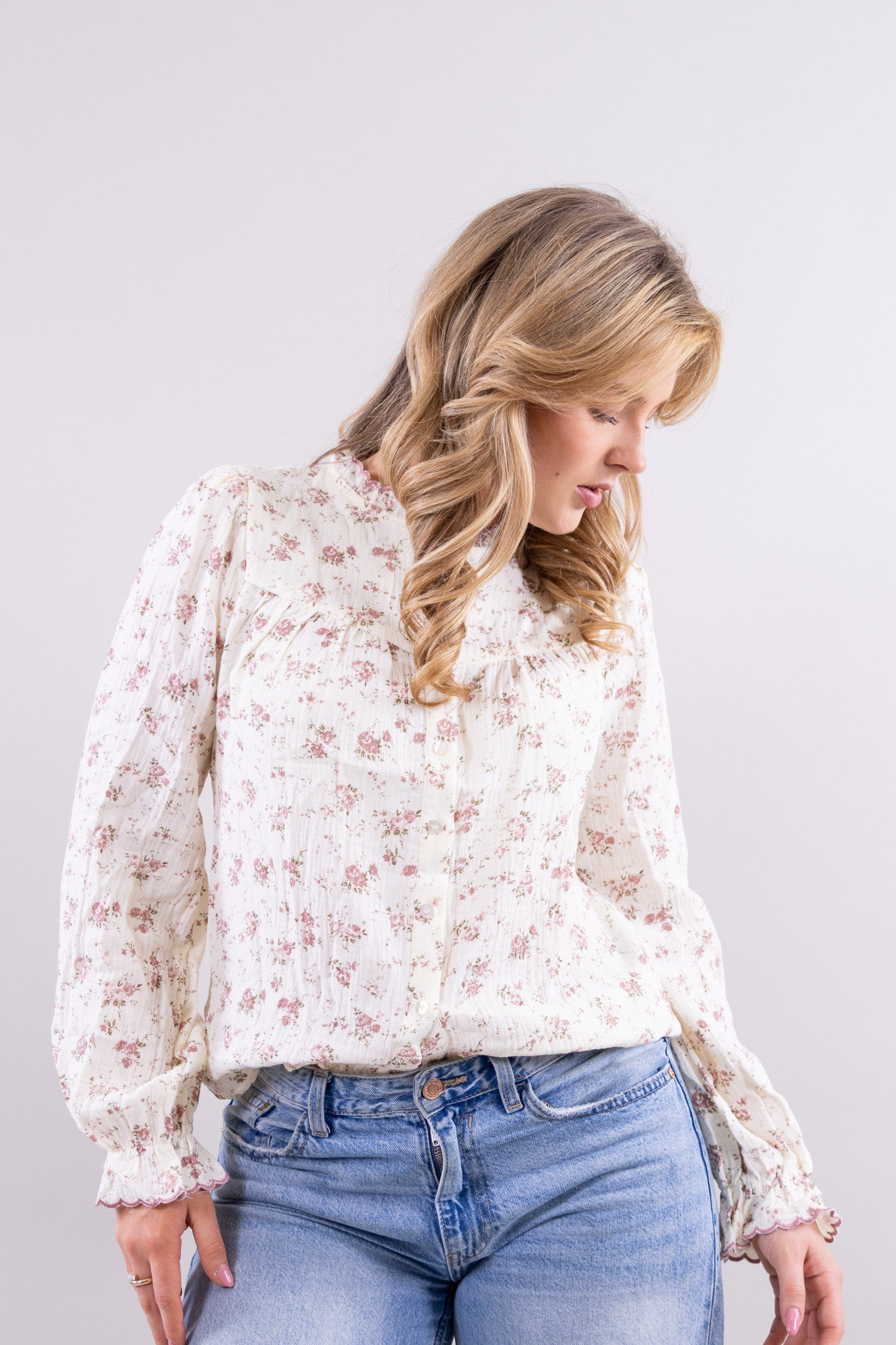 Riri flower blouse
