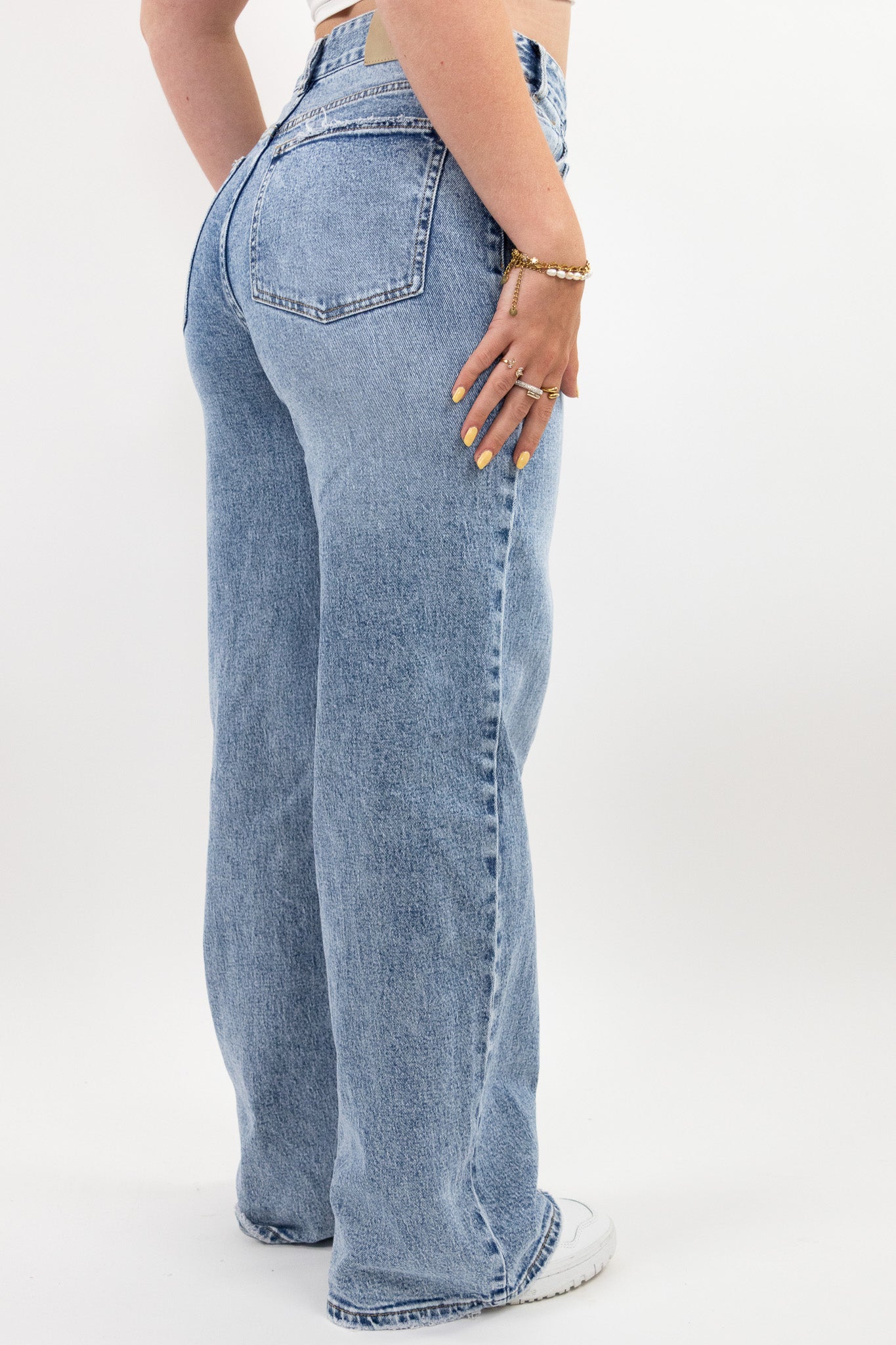 Seren wide leg jeans - stretch