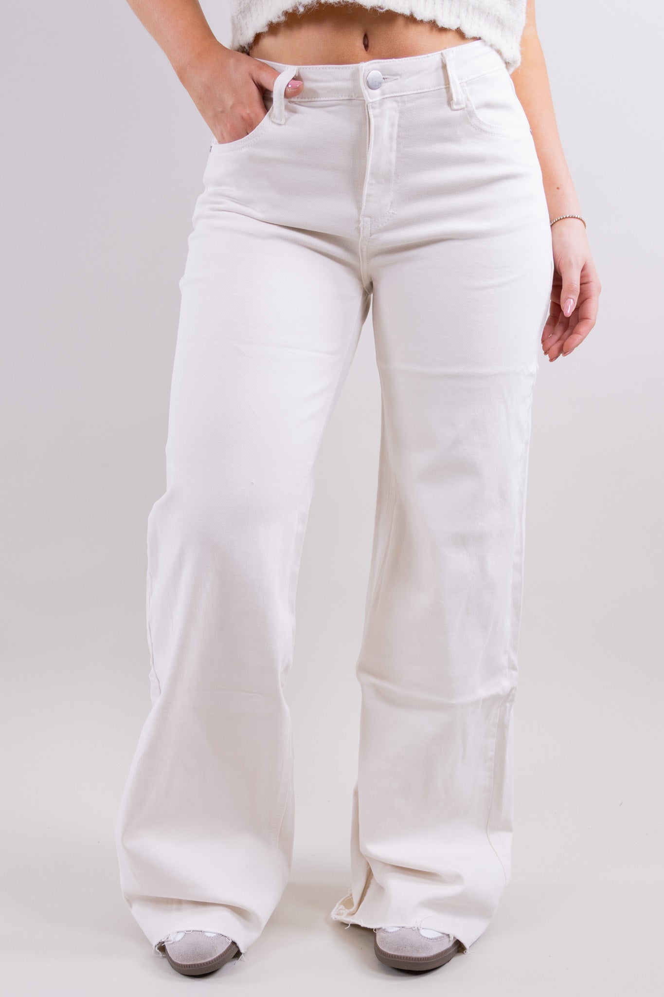 Lua wide leg jeans - stretch