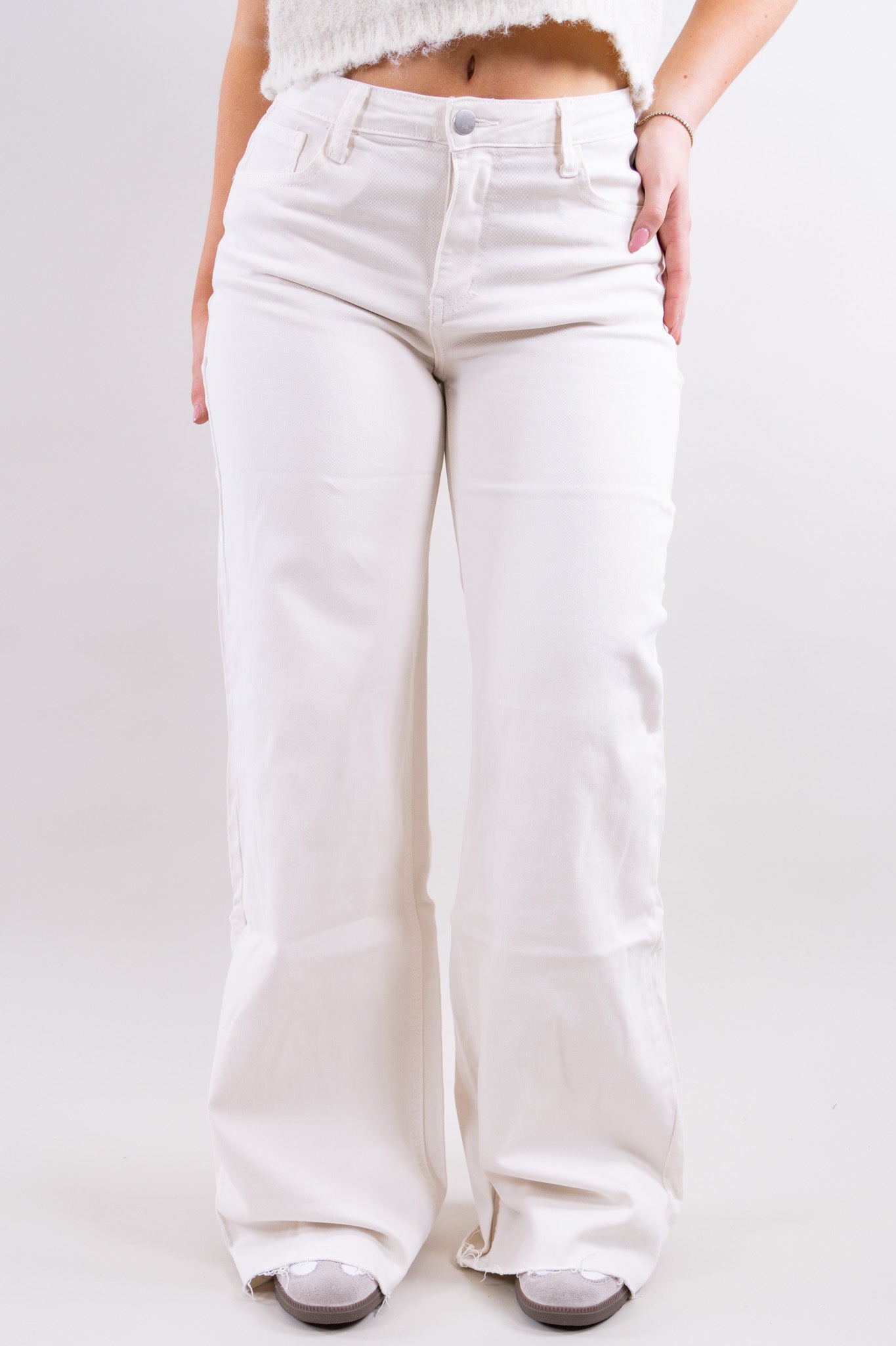 Lua wide leg jeans - stretch