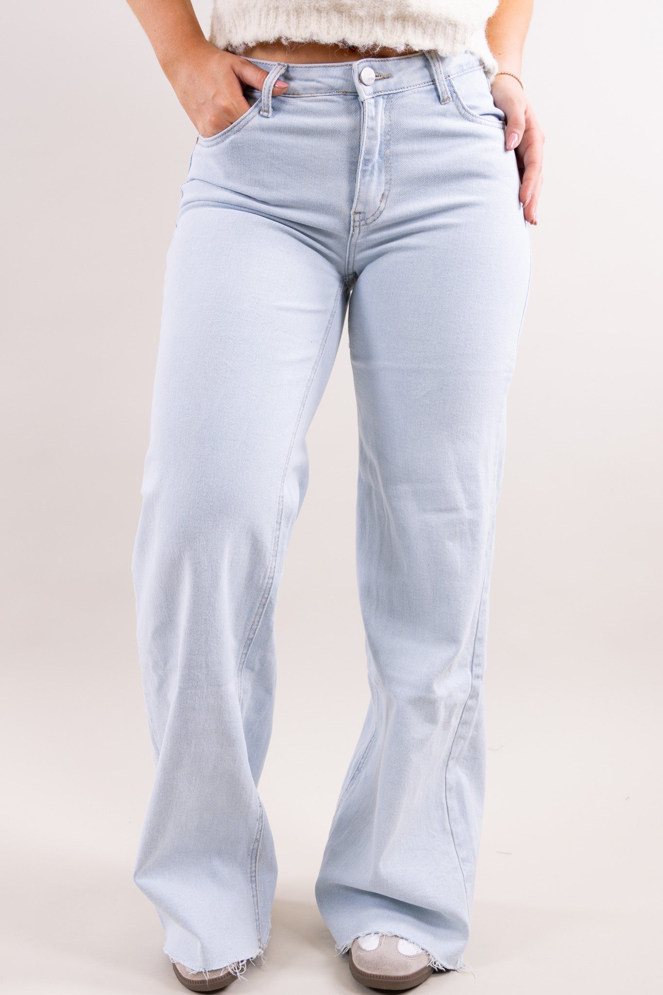Lua wide leg jeans - stretch