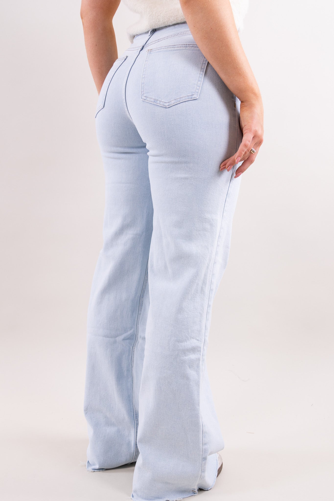 Lua wide leg jeans - stretch