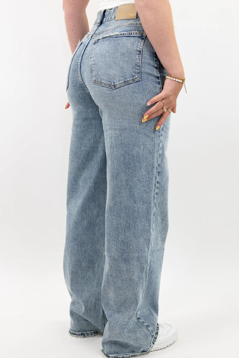 Seren wide leg jeans - stretch