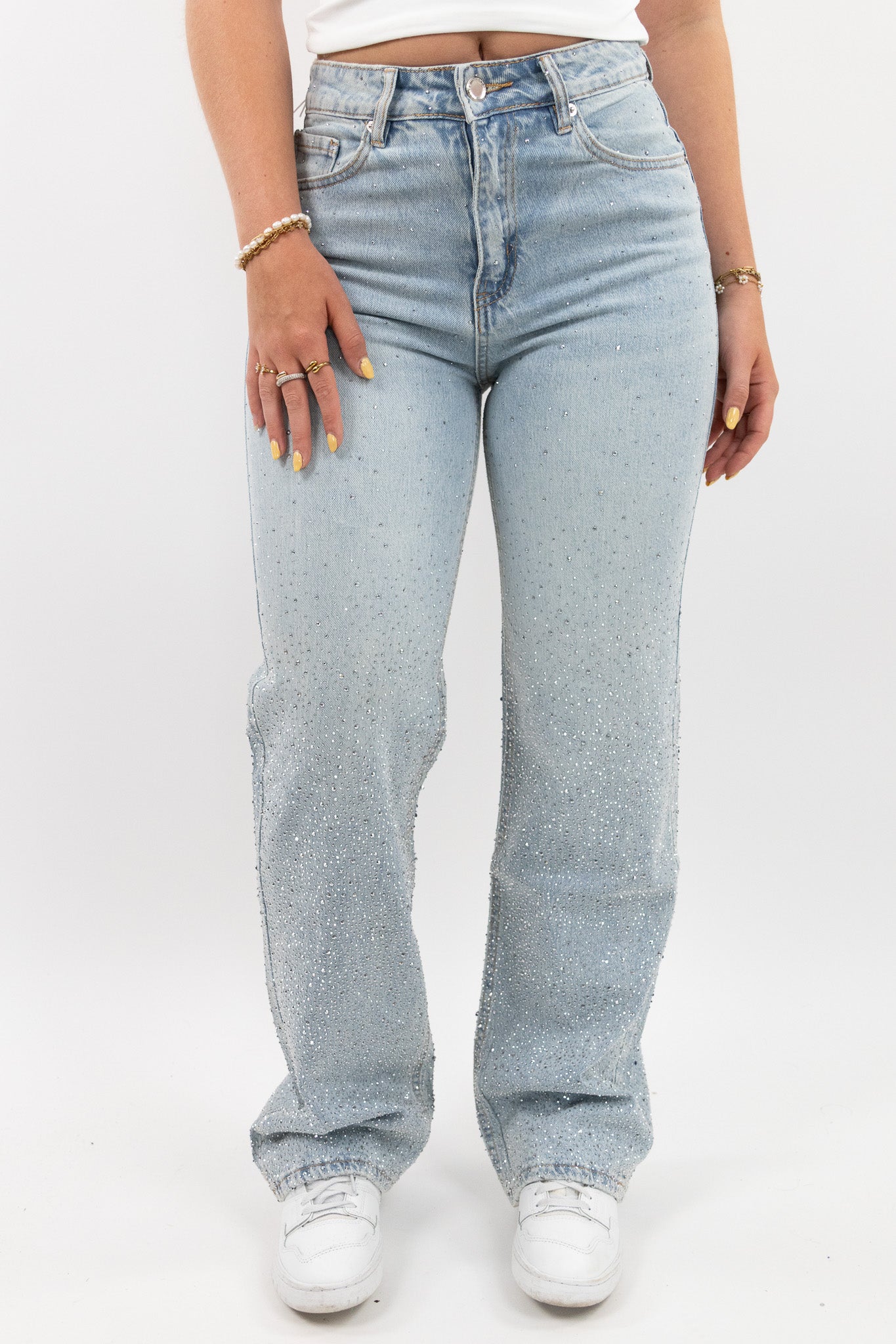 Stella straight leg jeans - stretch