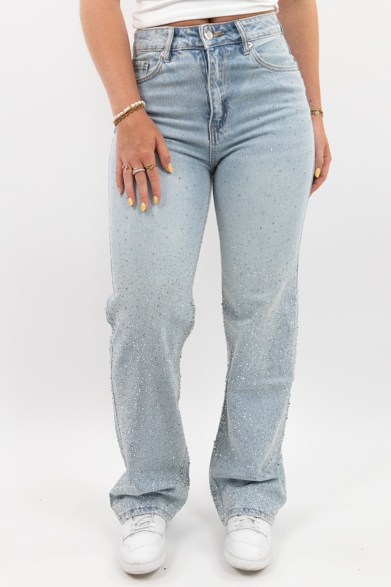 Stella straight leg jeans - stretch