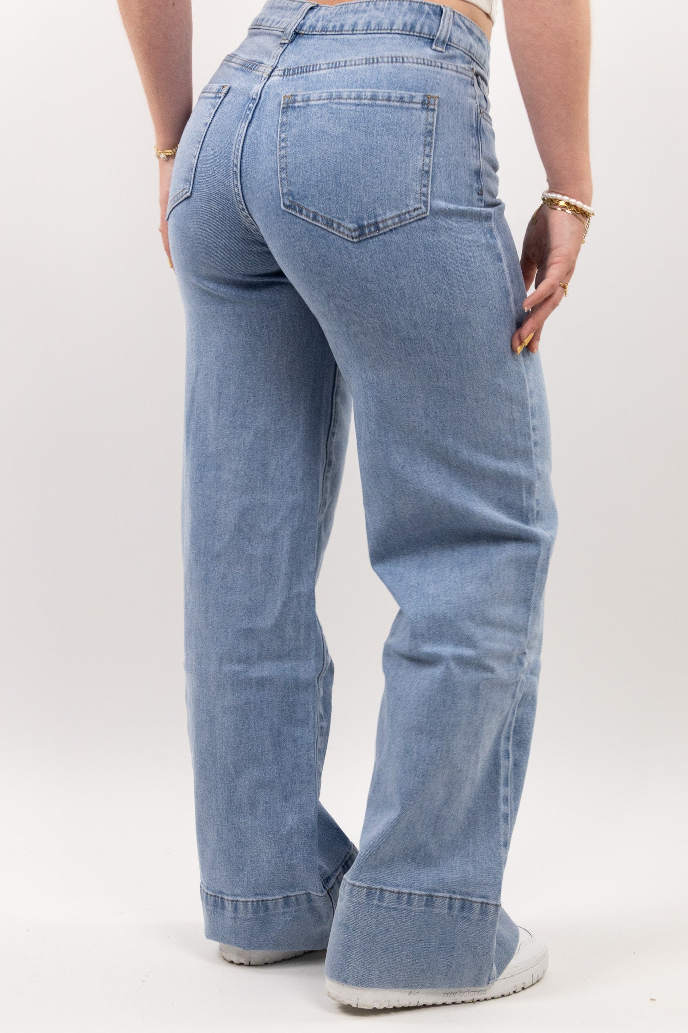 Nahla wide leg jeans - stretch