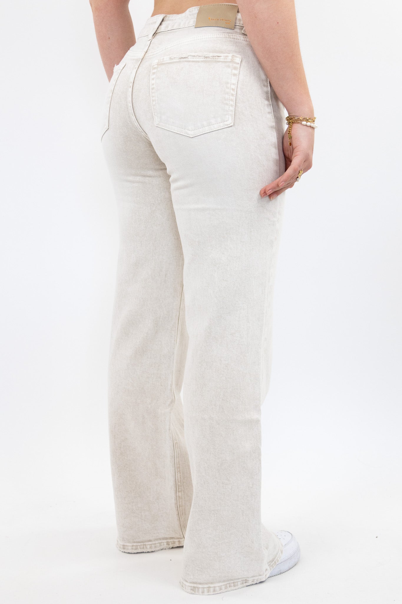 Laila mid waist jeans - stretch
