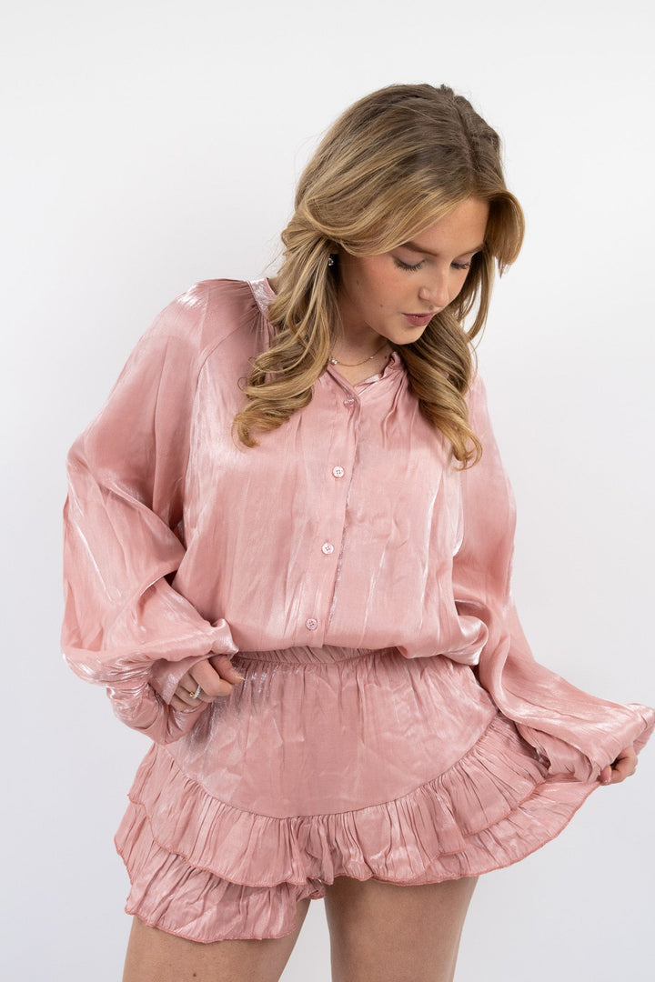 Pip satin skort