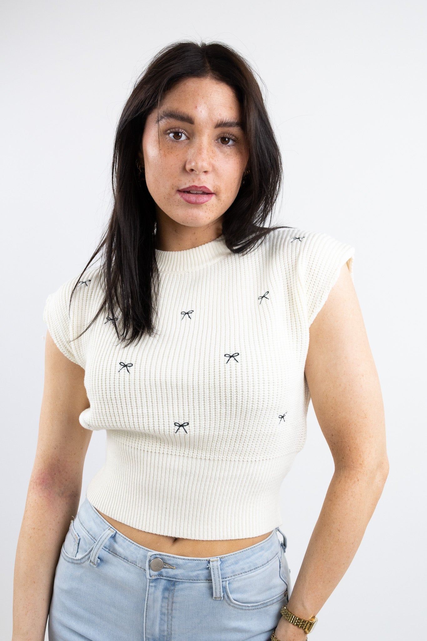 Bowie knitted top