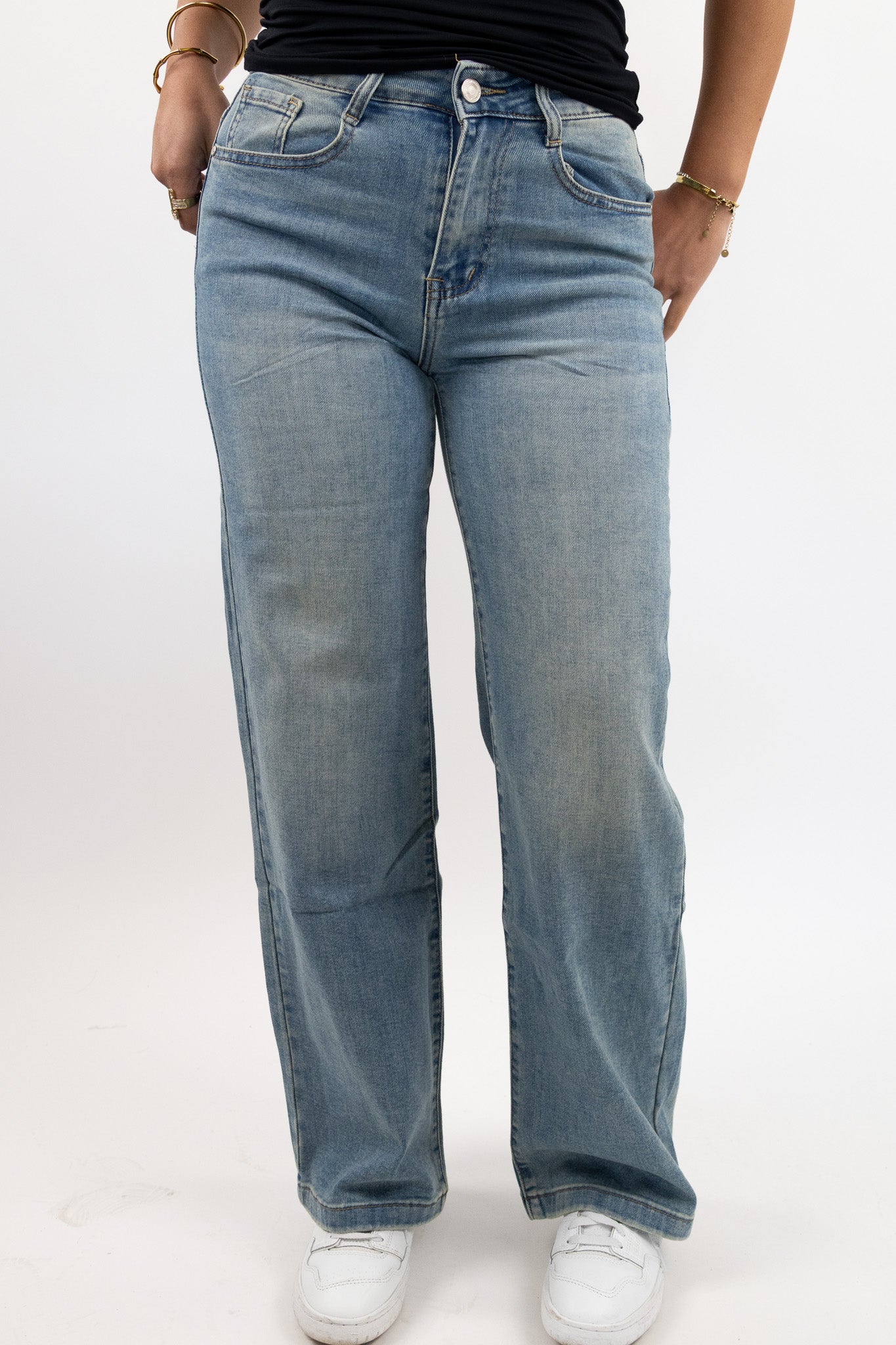 Blaze wide leg jeans - stretch