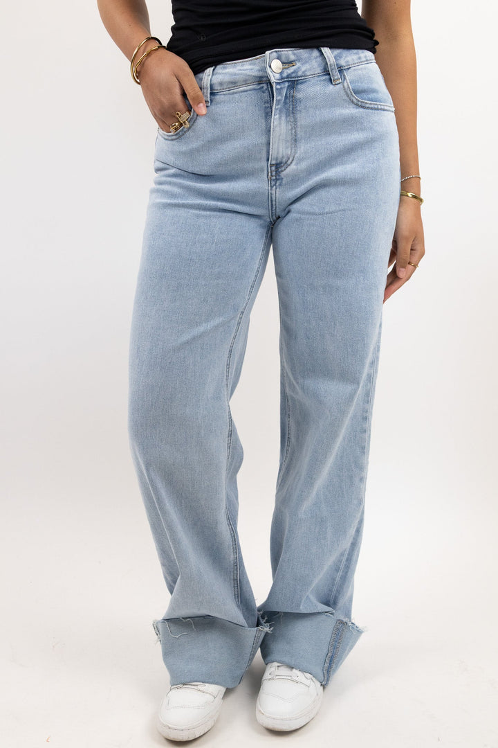 Ruby wide leg jeans - stretch