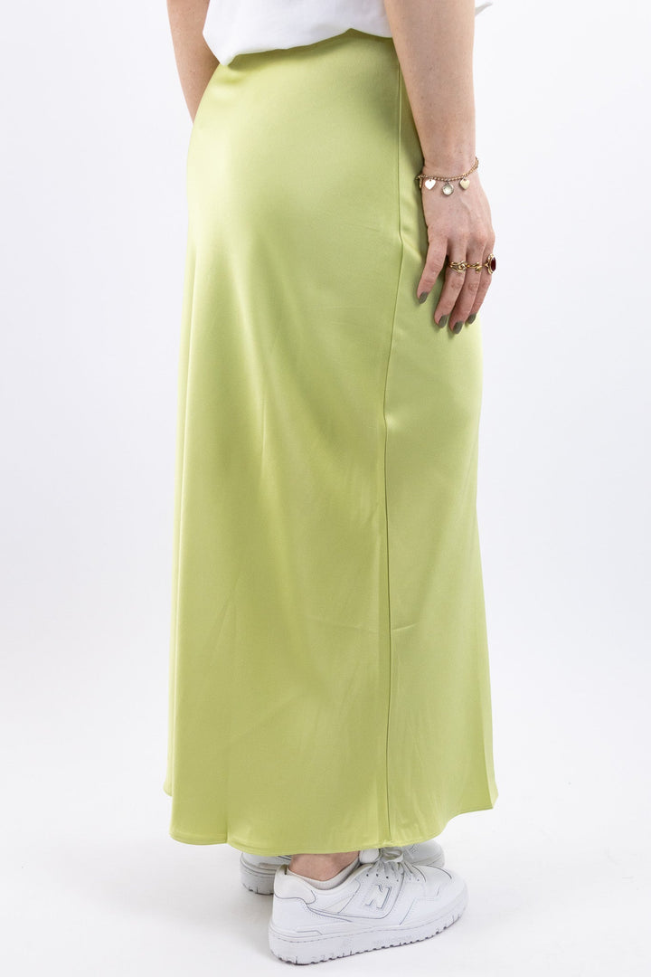 Rae satin skirt