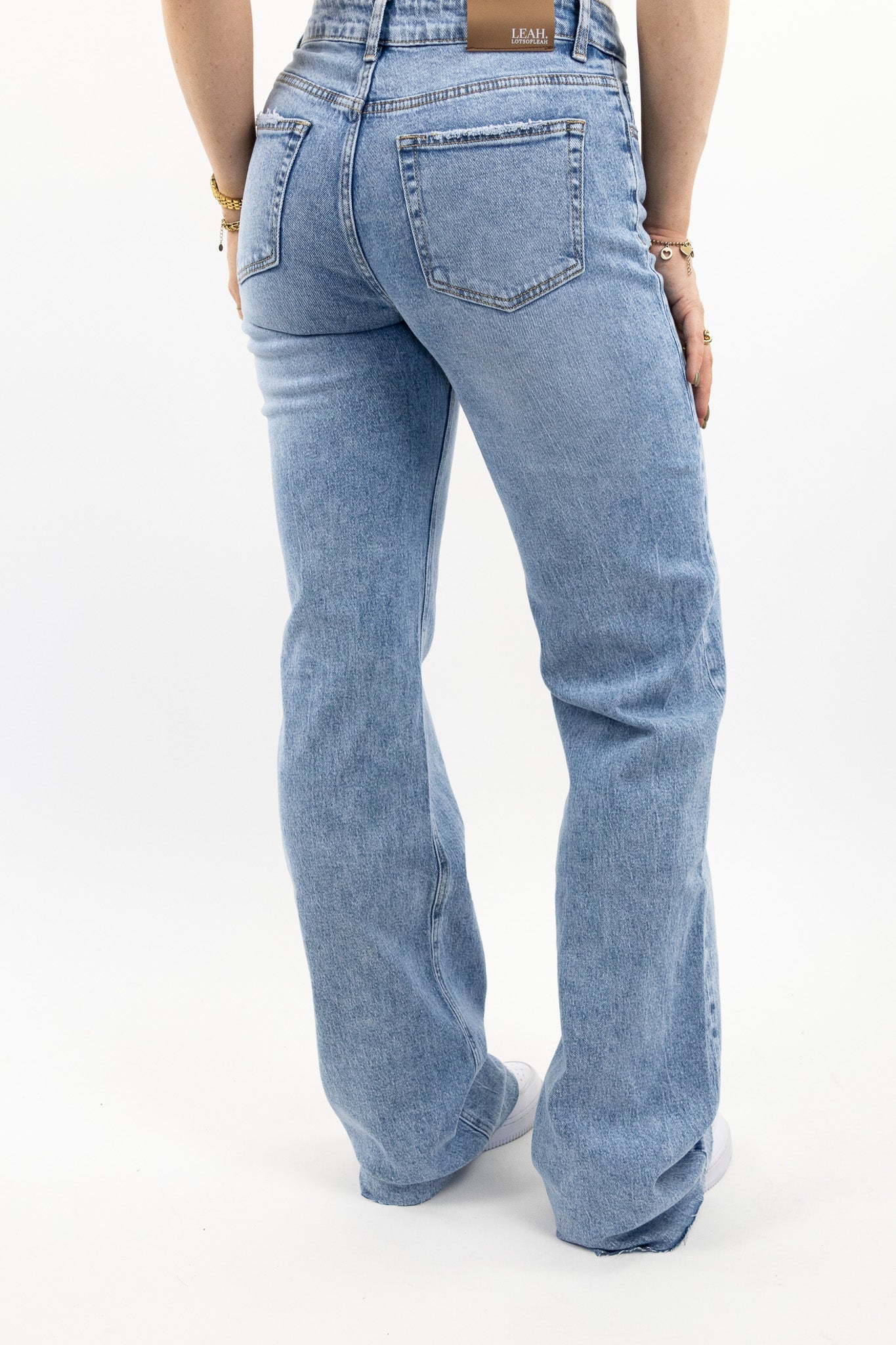 Leah mid waist jeans tall - stretch