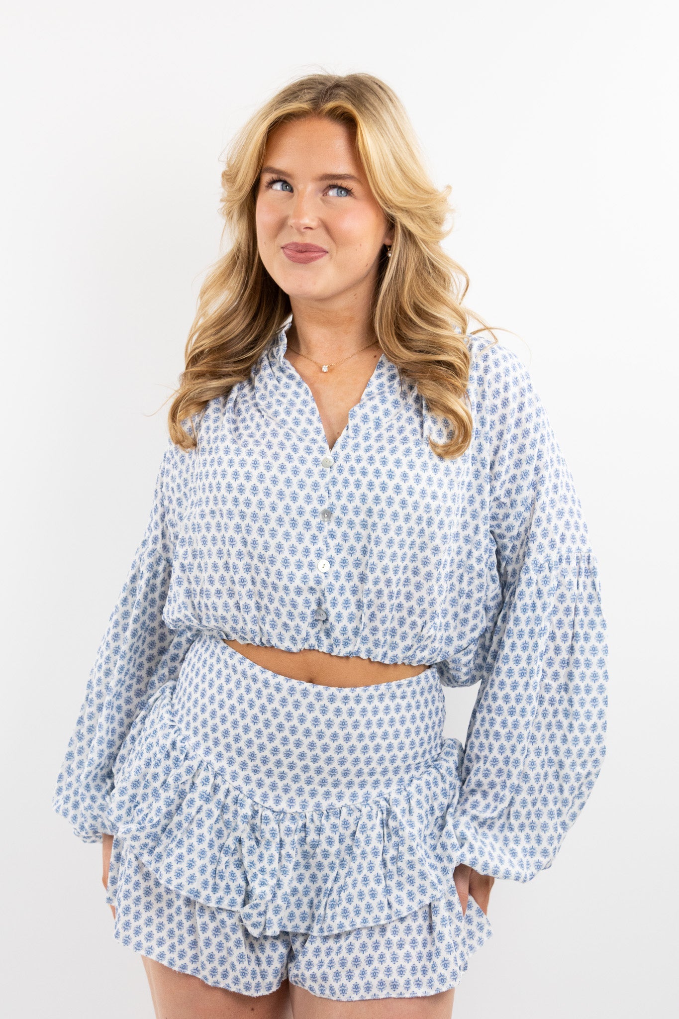 Santorini blouse