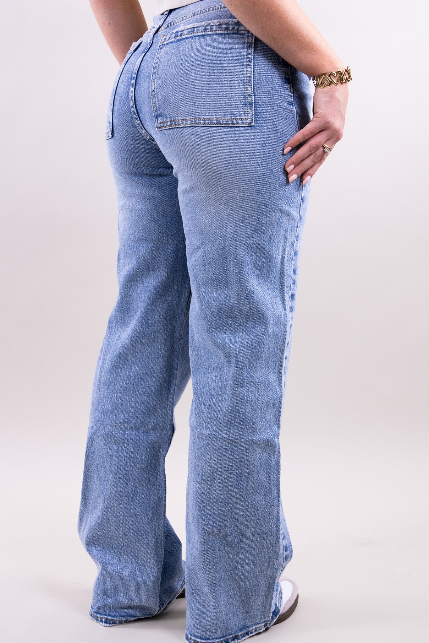 Lyra wide leg jeans - stretch