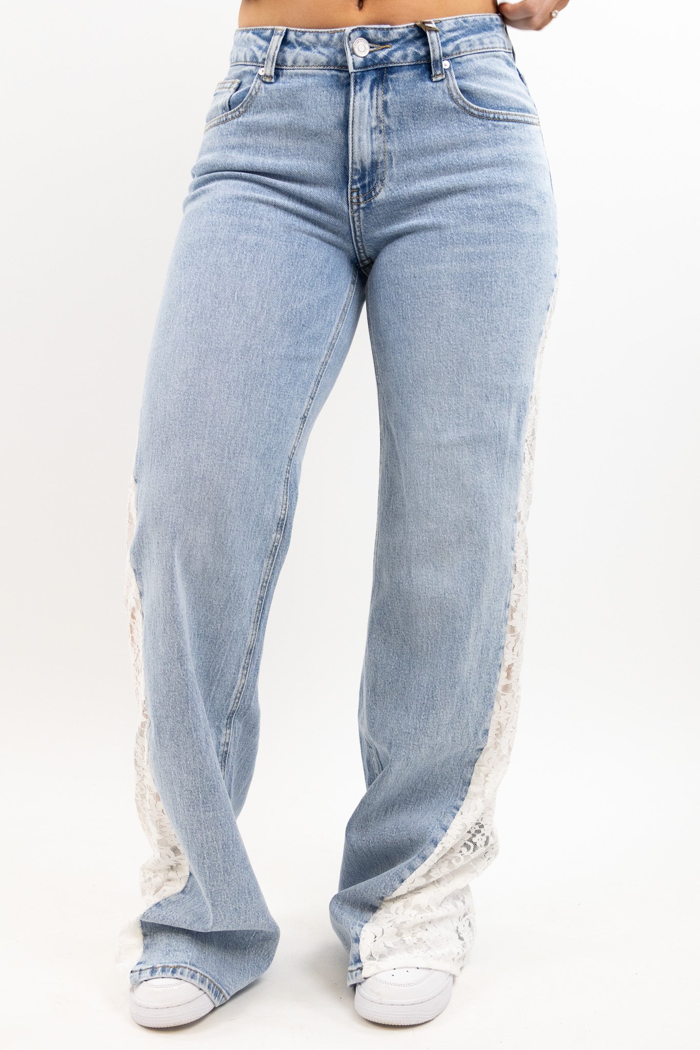 Lily lace jeans - tall