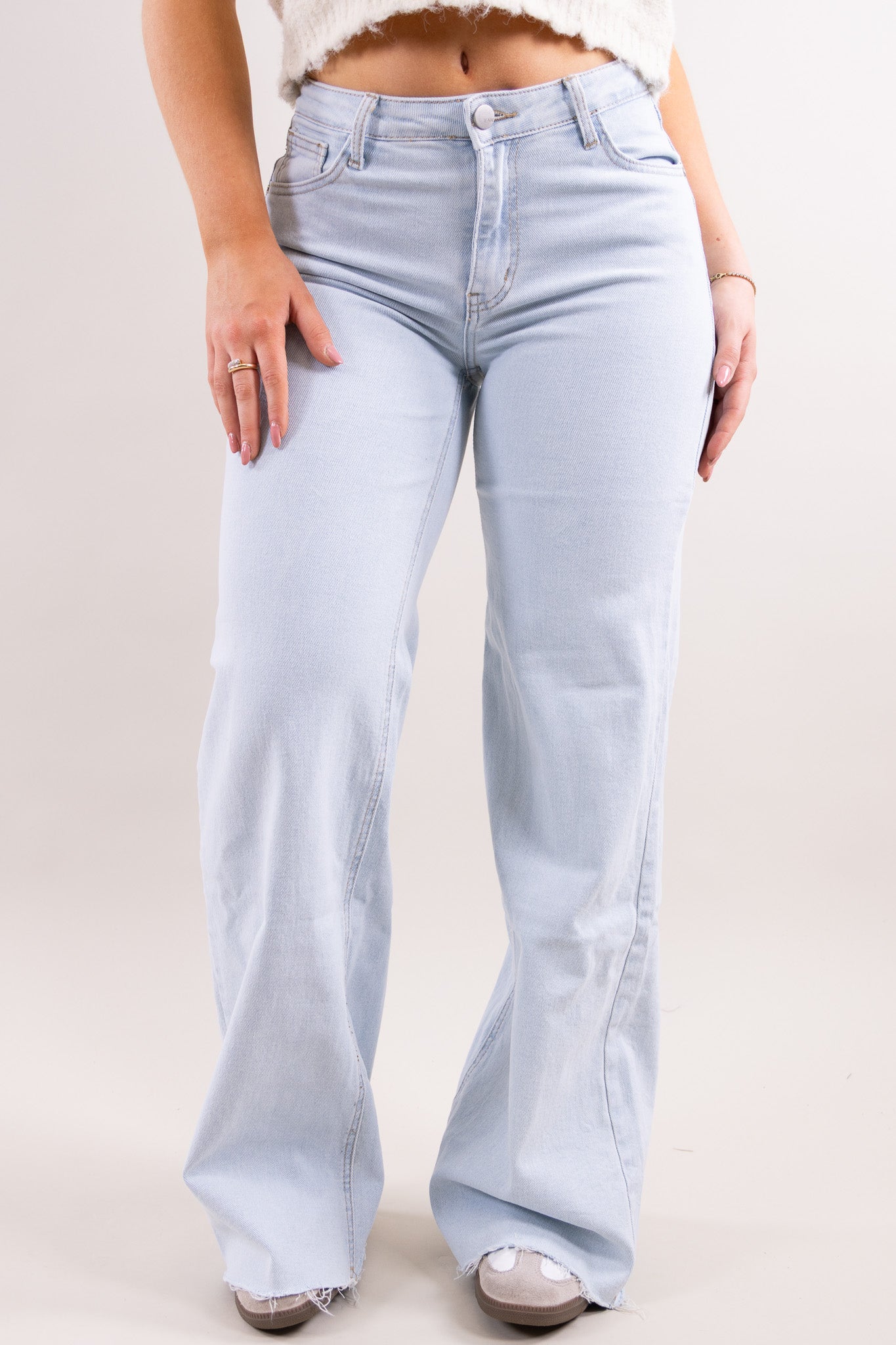 Lua wide leg jeans - stretch
