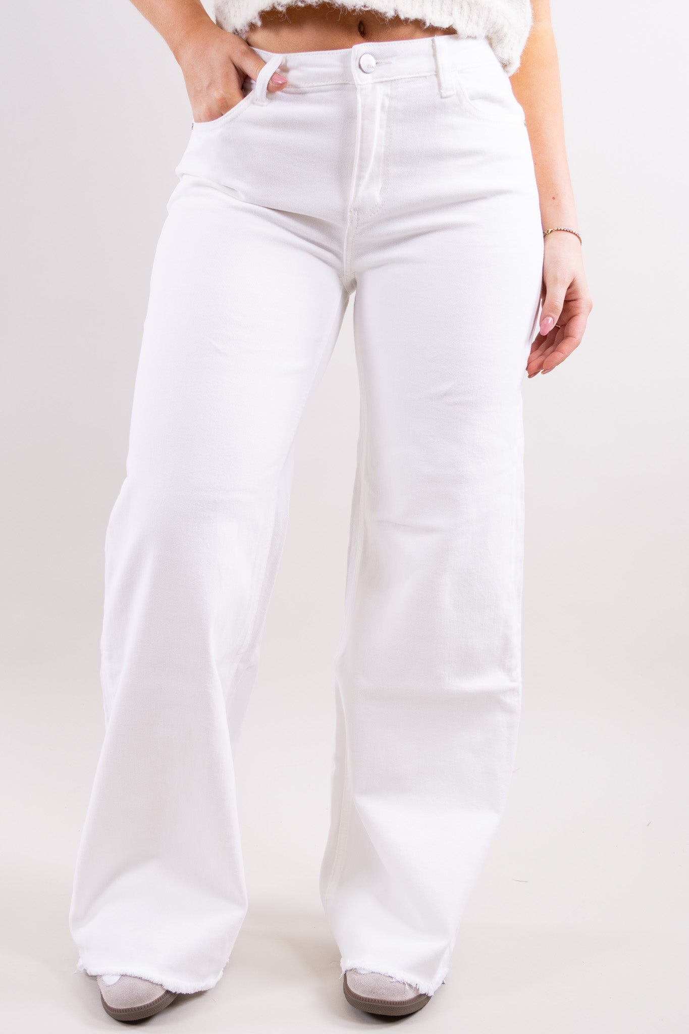 Lua wide leg jeans - stretch